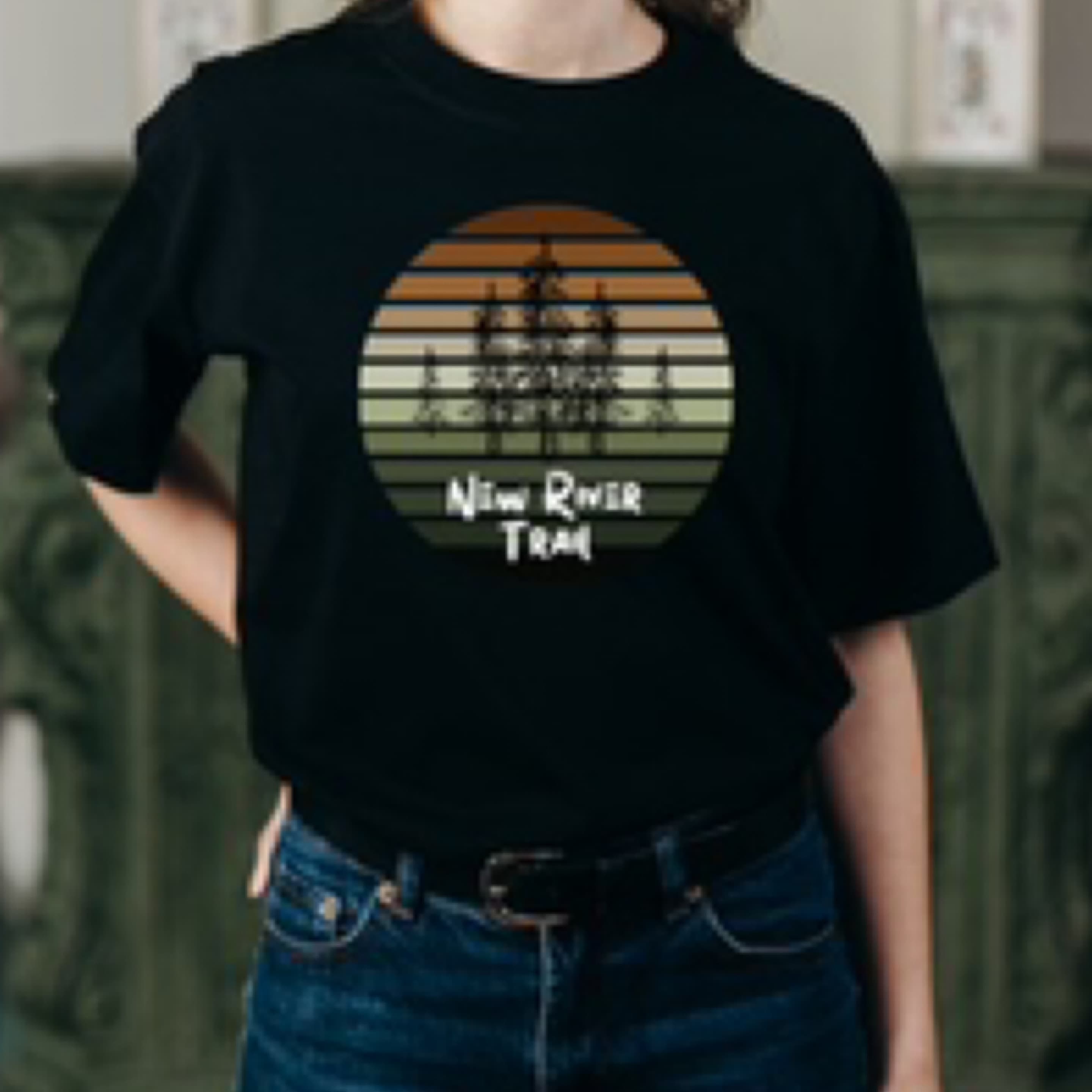 New River Trail Sunset Tee